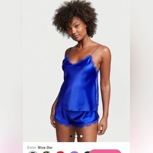 Victorias Secret Blue Lace Cami